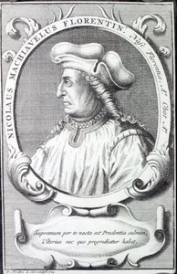 Niccolo Machiavelli, 1724 - Francois Morellon la Cave